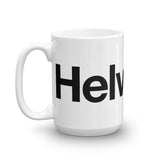 Helvetica Mug