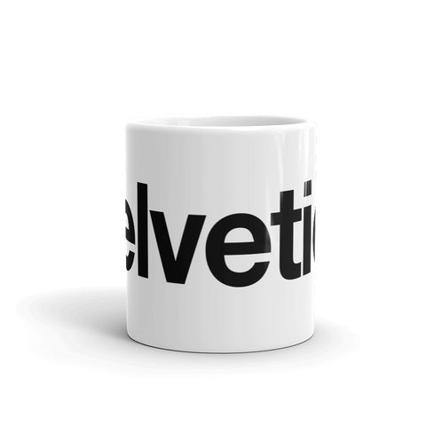 Helvetica Mug